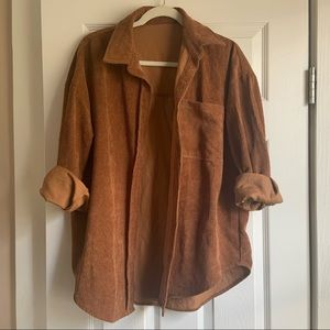 Corduroy Button Down Shirt